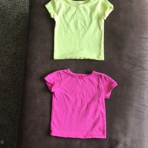 Size 18m plain colored shirts